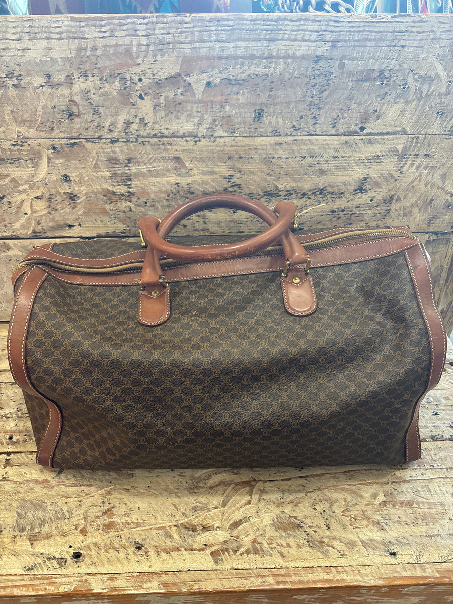 LV188- Celine duffle bag with front zipper – Mule Barn Boutique