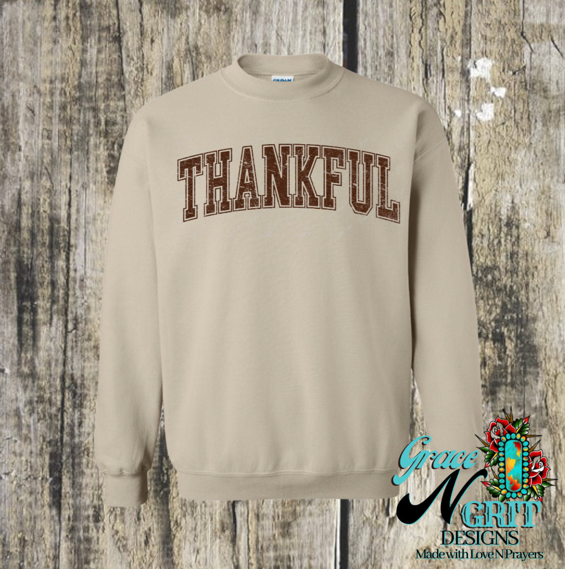 Thankful sweatshirt 2024