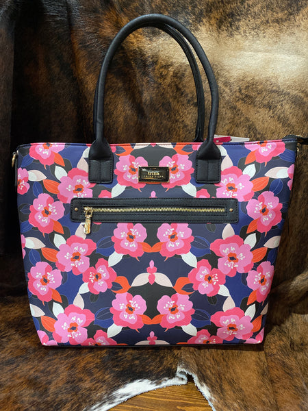 LH24U Trina Turk Floral Bag – Mule Barn Boutique