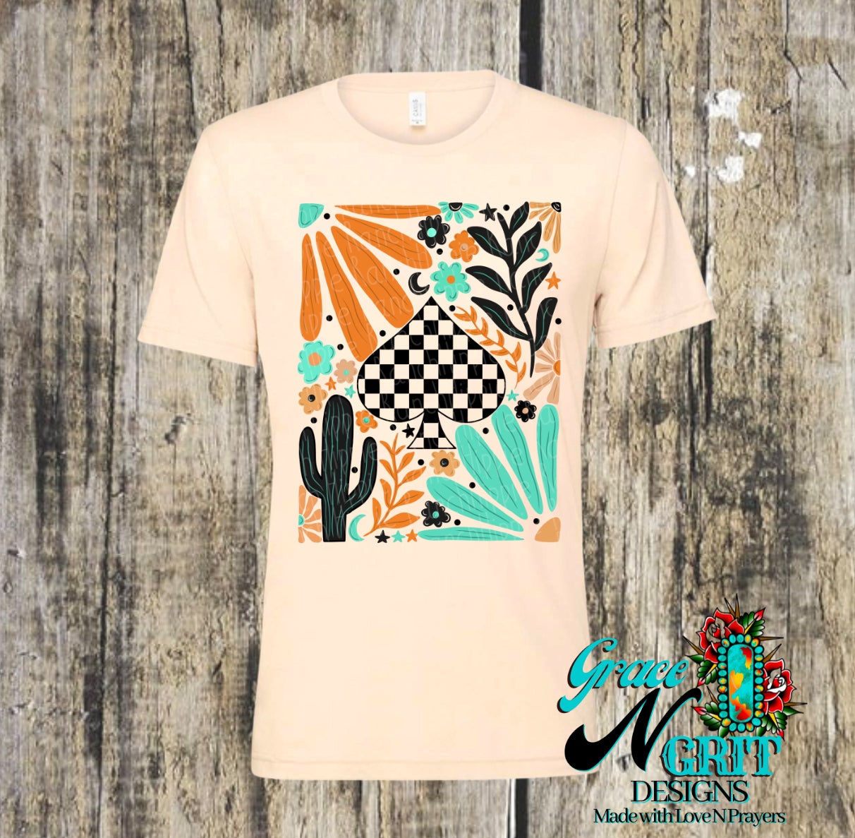 Floral Spade