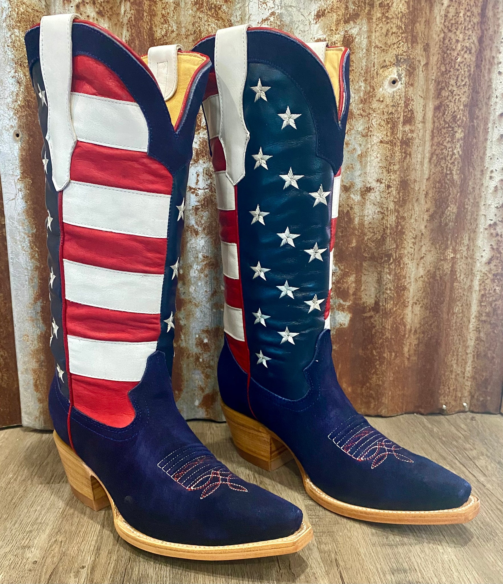 Women's Stars and Stripes Patriotic Boots