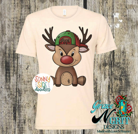 Boy Reindeer Tee