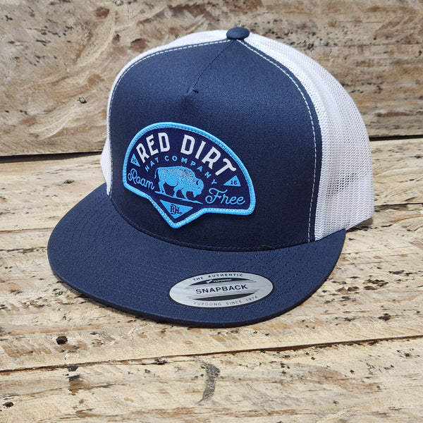 RDHC-399 Navy White Red Dirt Hat