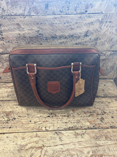 LV204- Celine macadam monogram boston bag