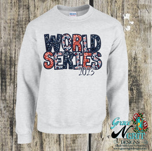 World Series Rangers Sweatshirt