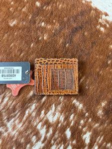 ADBG976 Croc Print Card Holder