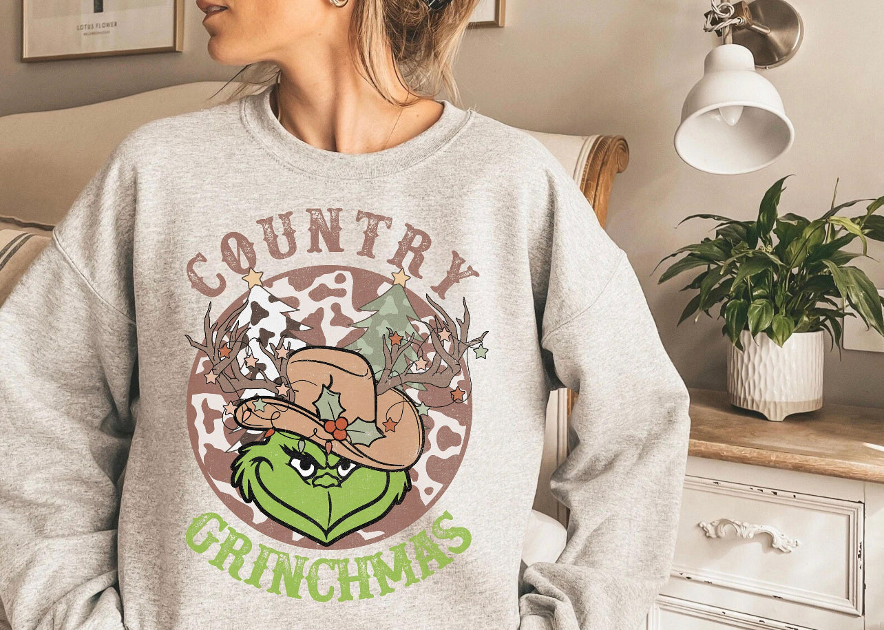 Country Grinchmas Sweatshirt