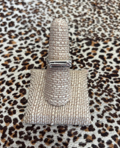 Dian Malouf Sterling Silver Square Arrow Stacker (6-8 week production)