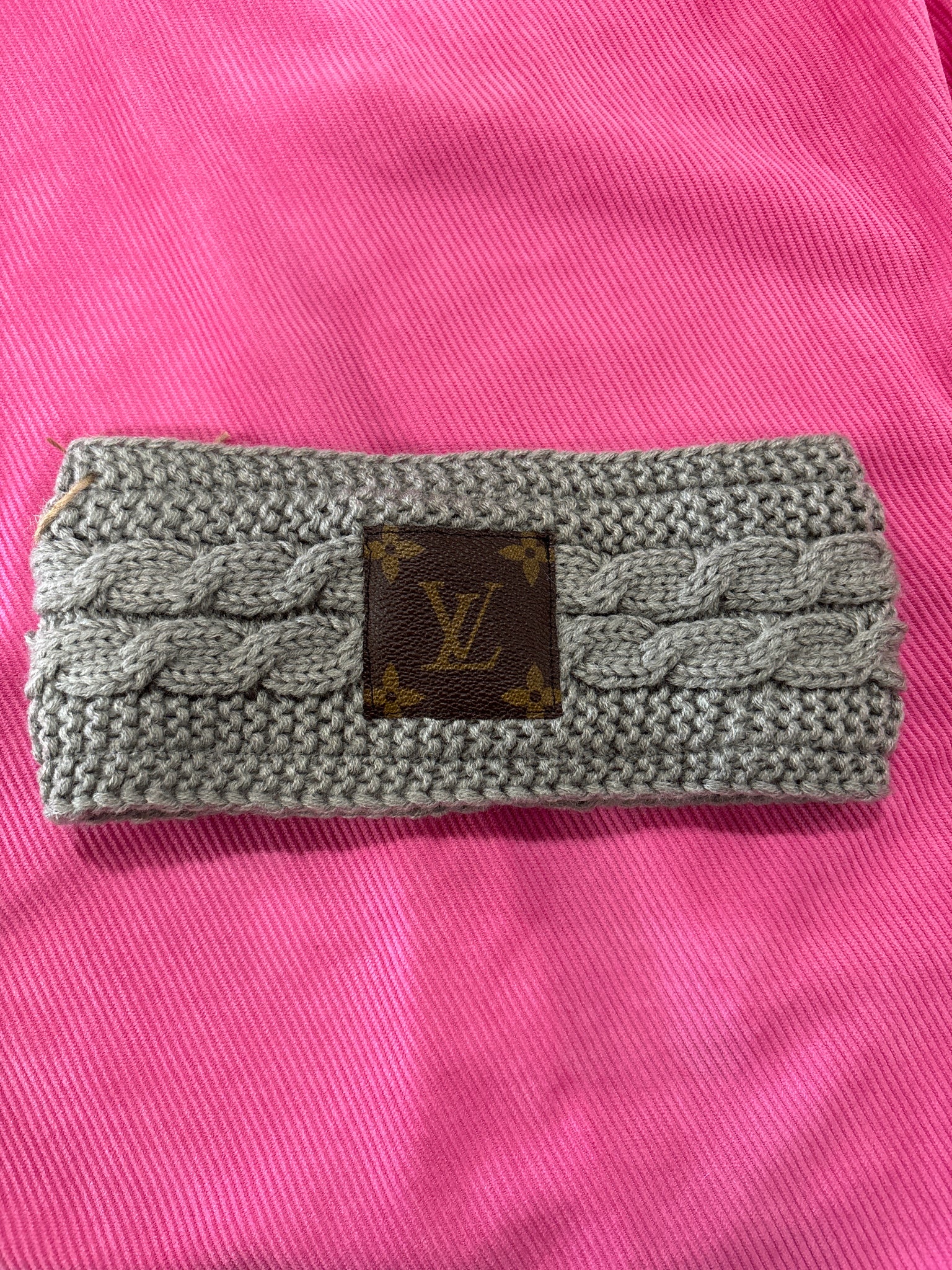 LV211- LV upcycled headband