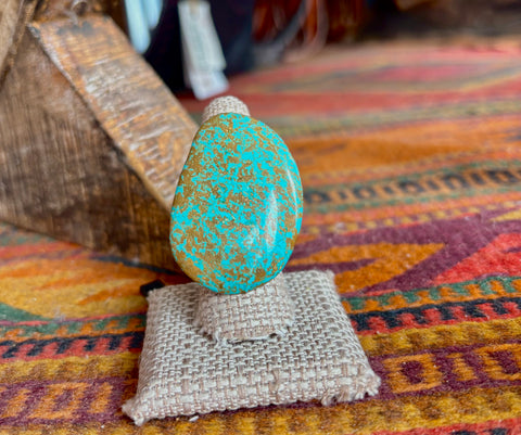 SS16 Faux Turquoise Ring