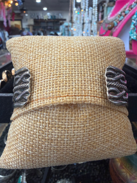 GR Sterling Silver Cuff Bracelet