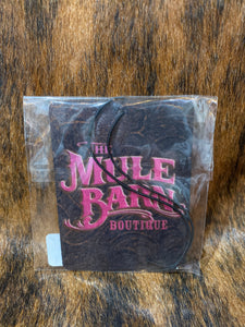 Mule Barn Saddle Up Felt Car Freshener