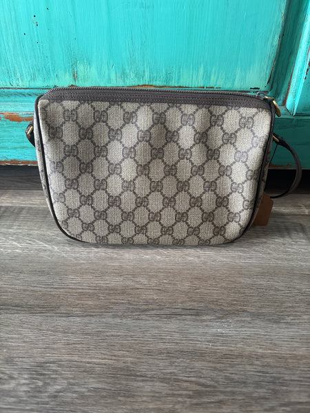LV243 Gucci GG Sherry Line Canvas Shoulder Bag