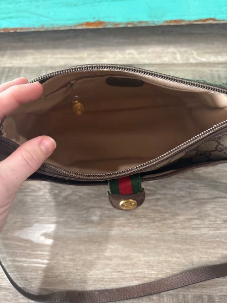 LV243 Gucci GG Sherry Line Canvas Shoulder Bag