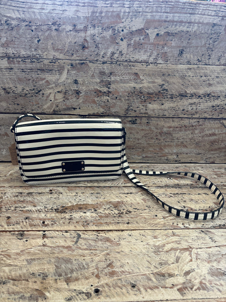 Kate Spade black and white cross body with matching wallet