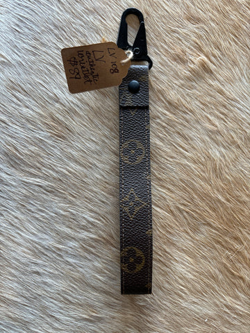 LV107- Louis Vuitton wristlet key chain