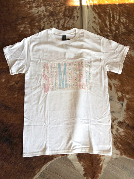 Pastel Summer Printed T-shirt