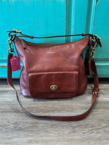 Vintage Coach Legacy Coutenay Hobo bag- Color: Chestnut