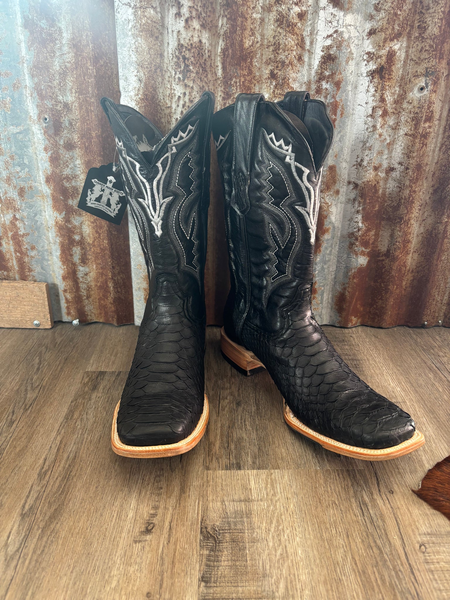 Mens Jumbo Matte Python Boots