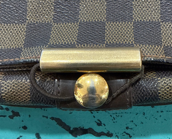 LV192- 2007 Louis Vuitton Damiere Ebene Messenger Bag