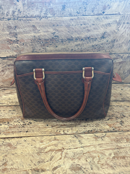 LV204- Celine macadam monogram boston bag