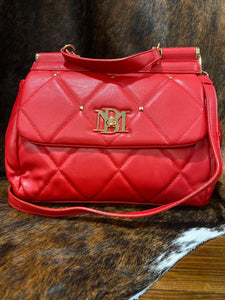 LH24F Badgley Mischika Quilted Satchel