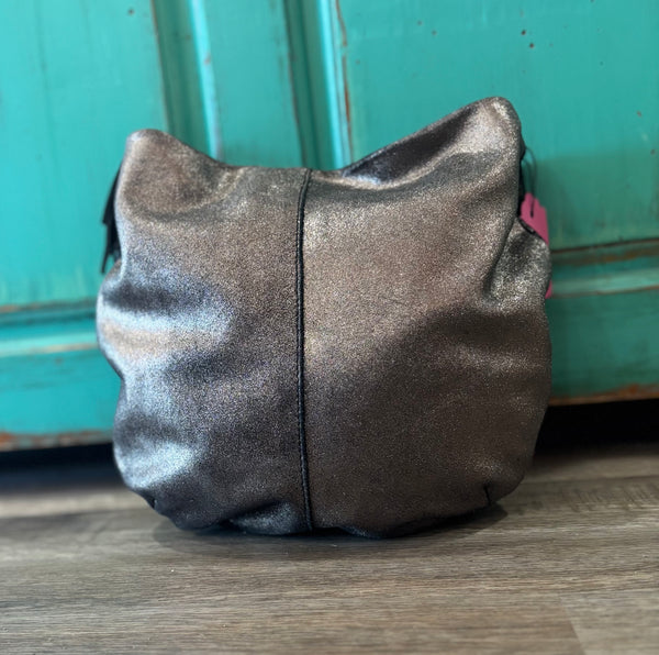 Tano- Dark Metallic Hobo Shoulder bag
