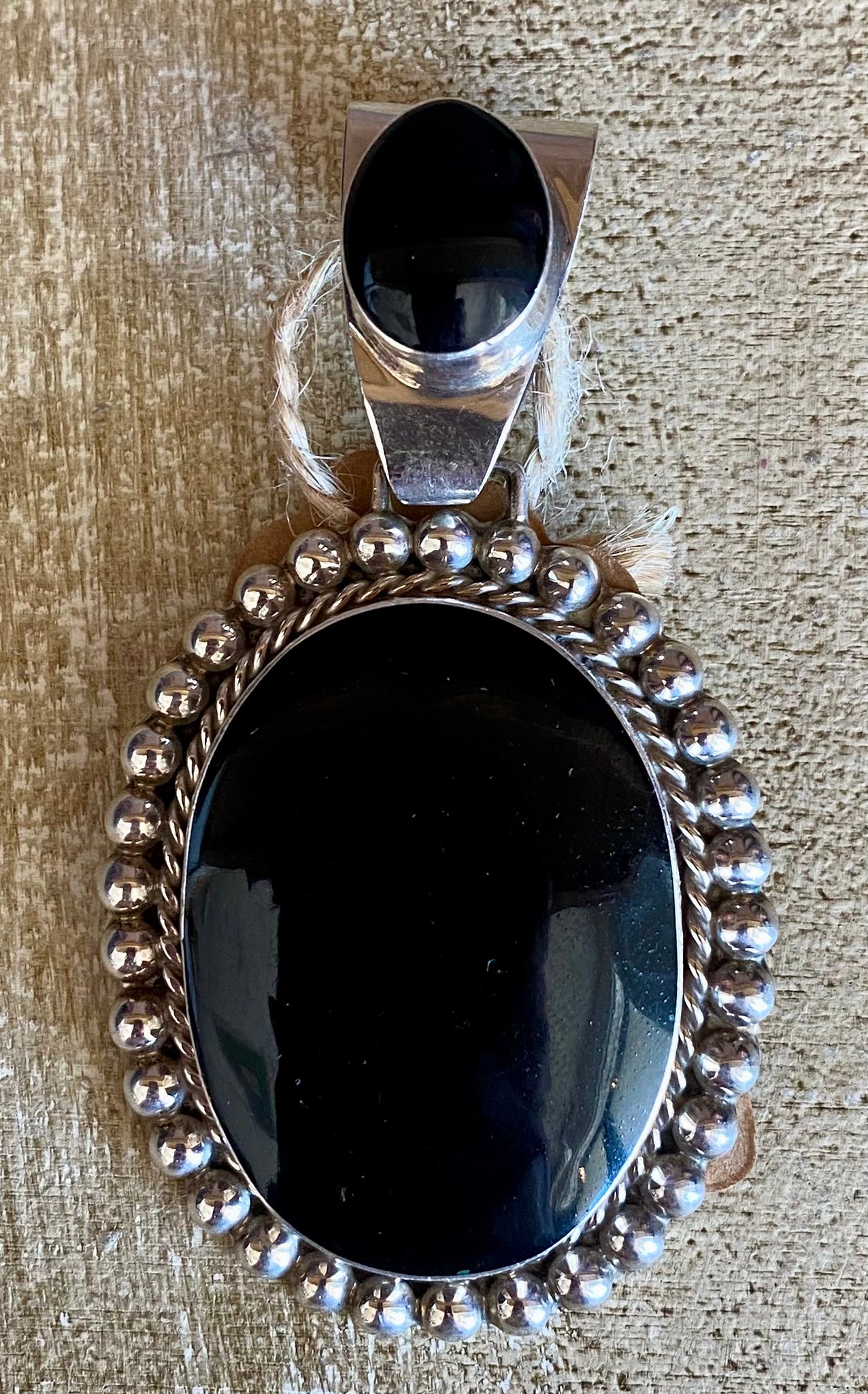 GR Onyx Pendant Sterling Silver