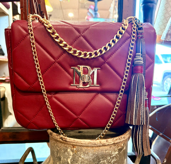 Pranee Large Leather Tassel