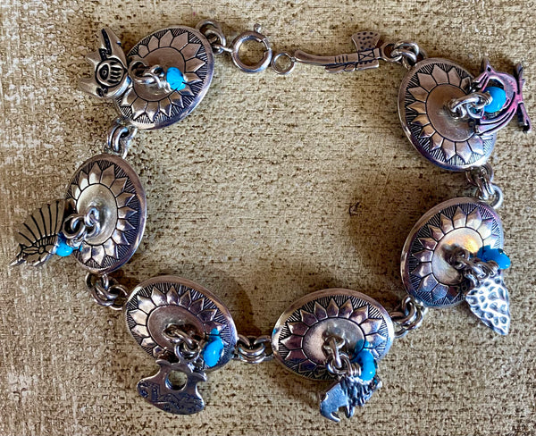 Sterling Silver Bracelet & Earring Set
