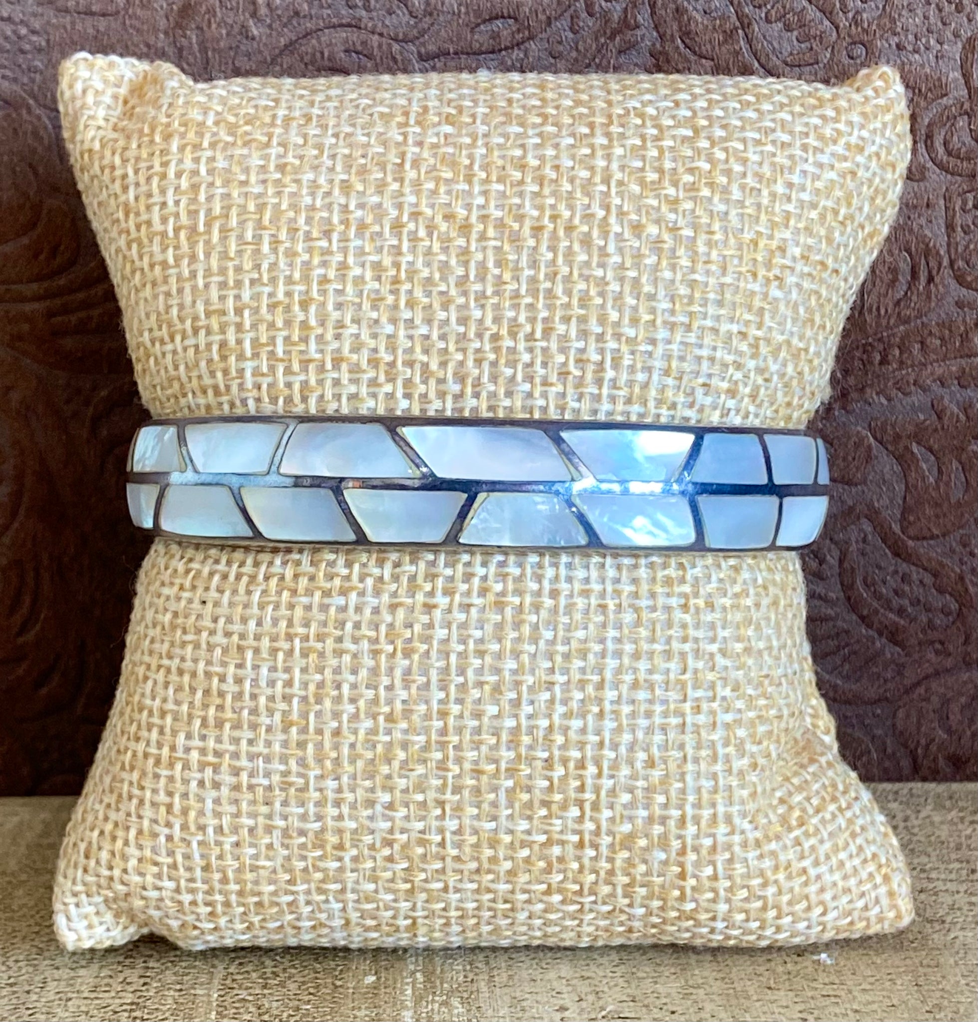 LT10 Mother of Pearl Cuff Bracelet
