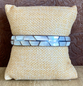 LT10 Mother of Pearl Cuff Bracelet