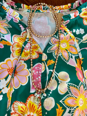 Pink Pearl Necklace