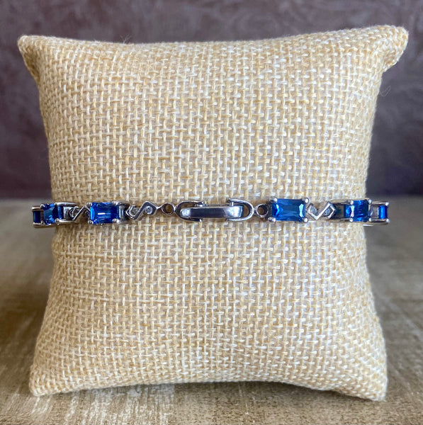 Sterling Silver Tennis Bracelet
