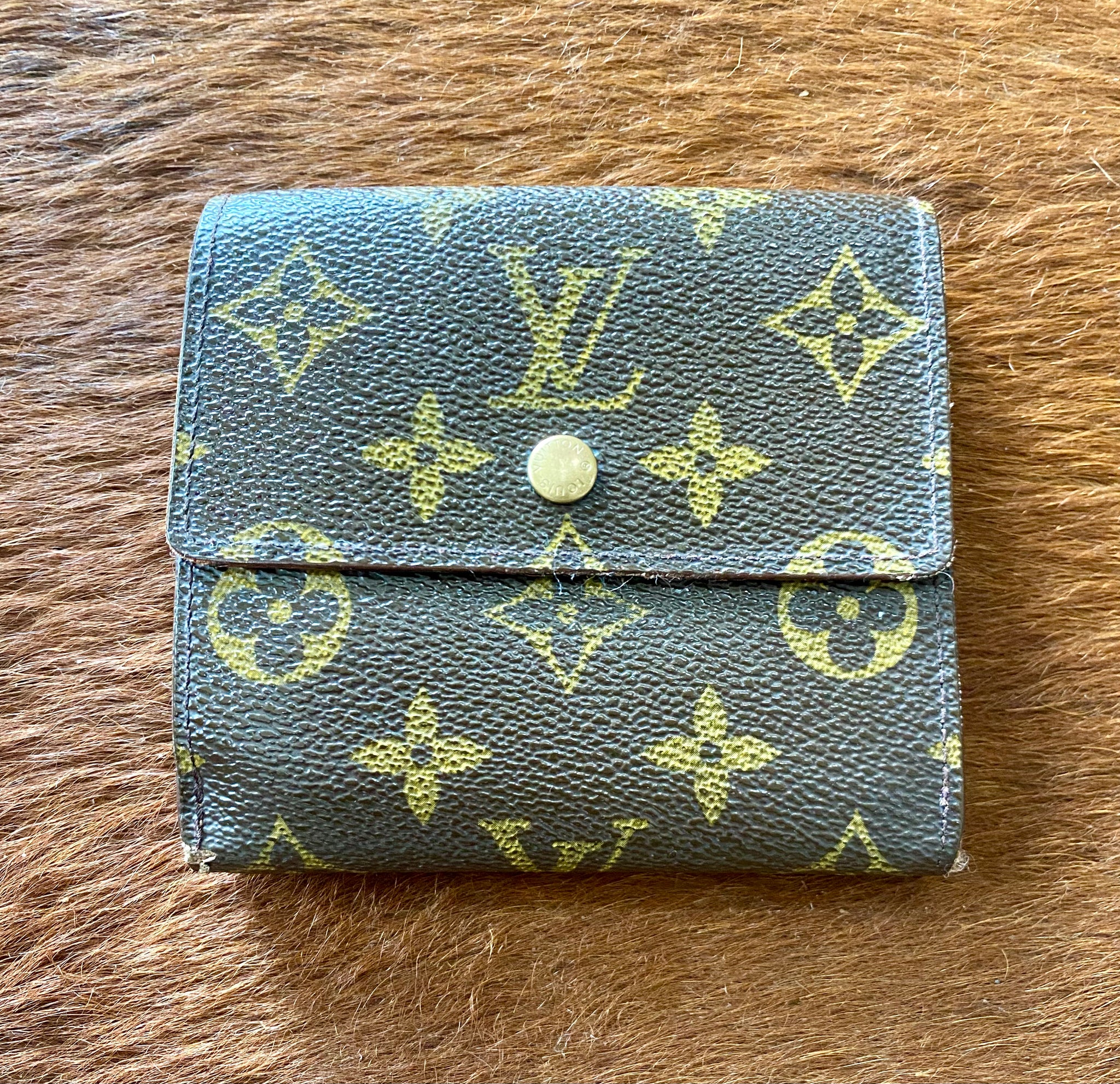 LV227 Monogram Elise Bifold Wallet (D)