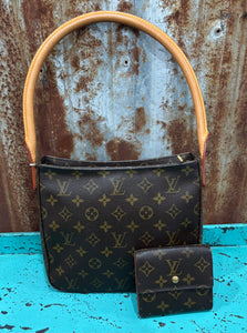 Louis Vuitton Looping and Wallet Bundle
