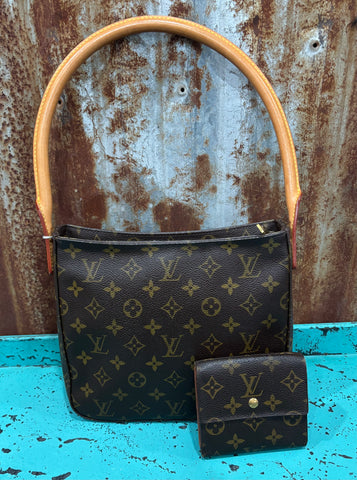 Louis Vuitton Looping and Wallet Bundle