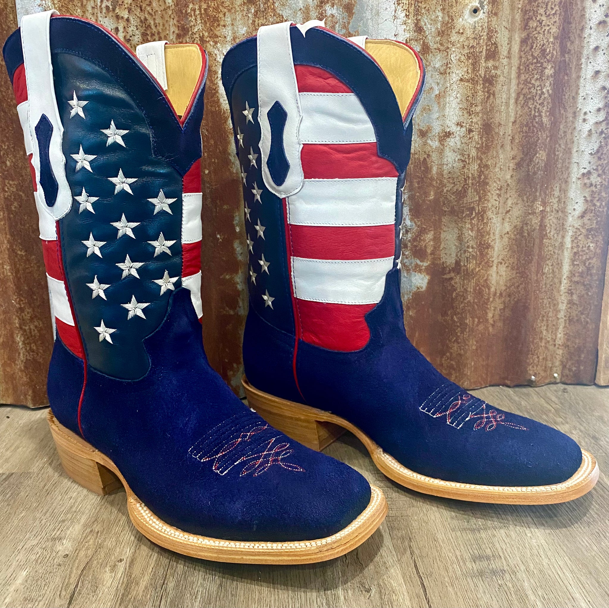 Men's Stars and Stripes Patriotic Boots