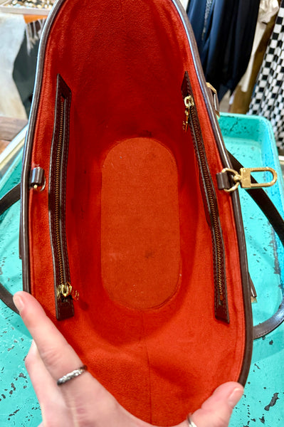 LV192- 2008 Louis Vuitton damiere ebene manosque pm