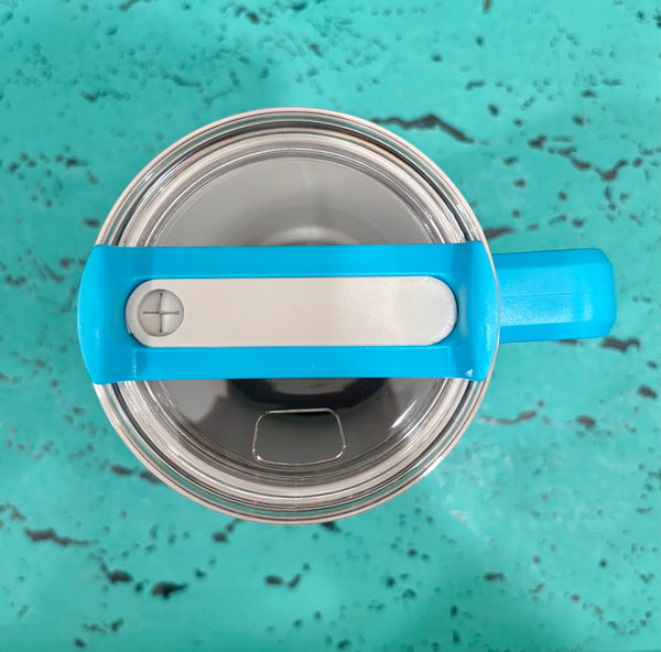 Turquoise Leopard Morgan Tumbler