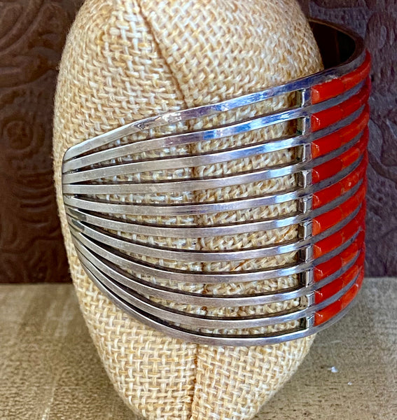 LT137 Zuni Coral Cuff