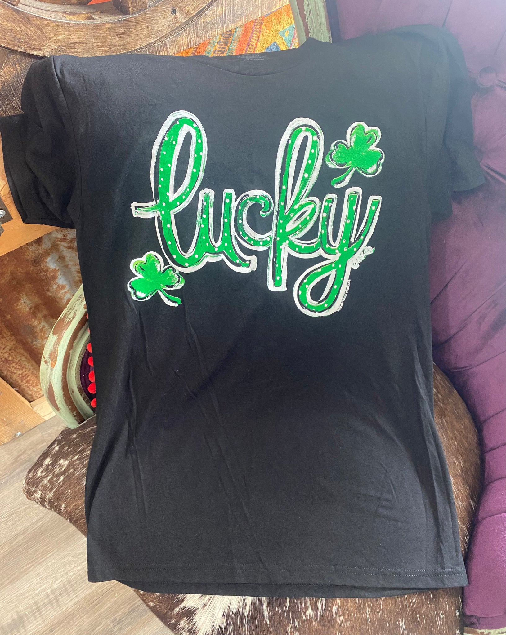 Black Lucky T-Shirt