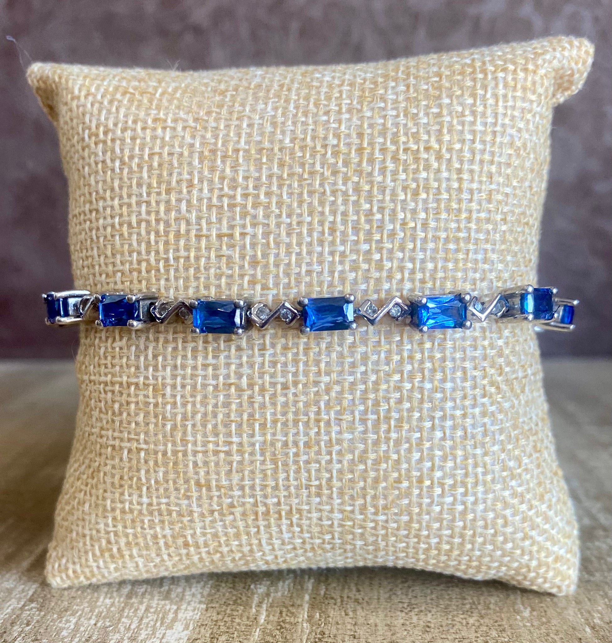 Sterling Silver Tennis Bracelet