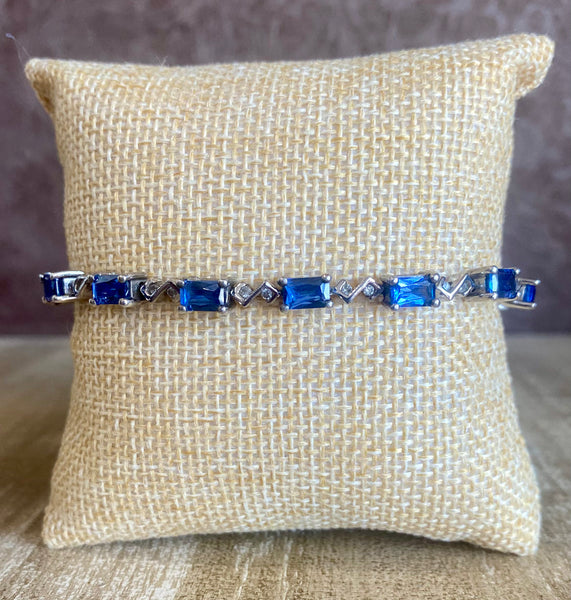 Sterling Silver Tennis Bracelet
