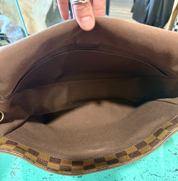 LV192- 2007 Louis Vuitton Damiere Ebene Messenger Bag