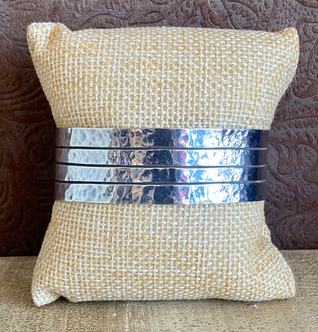 LT79 Silver Cuff Bracelet