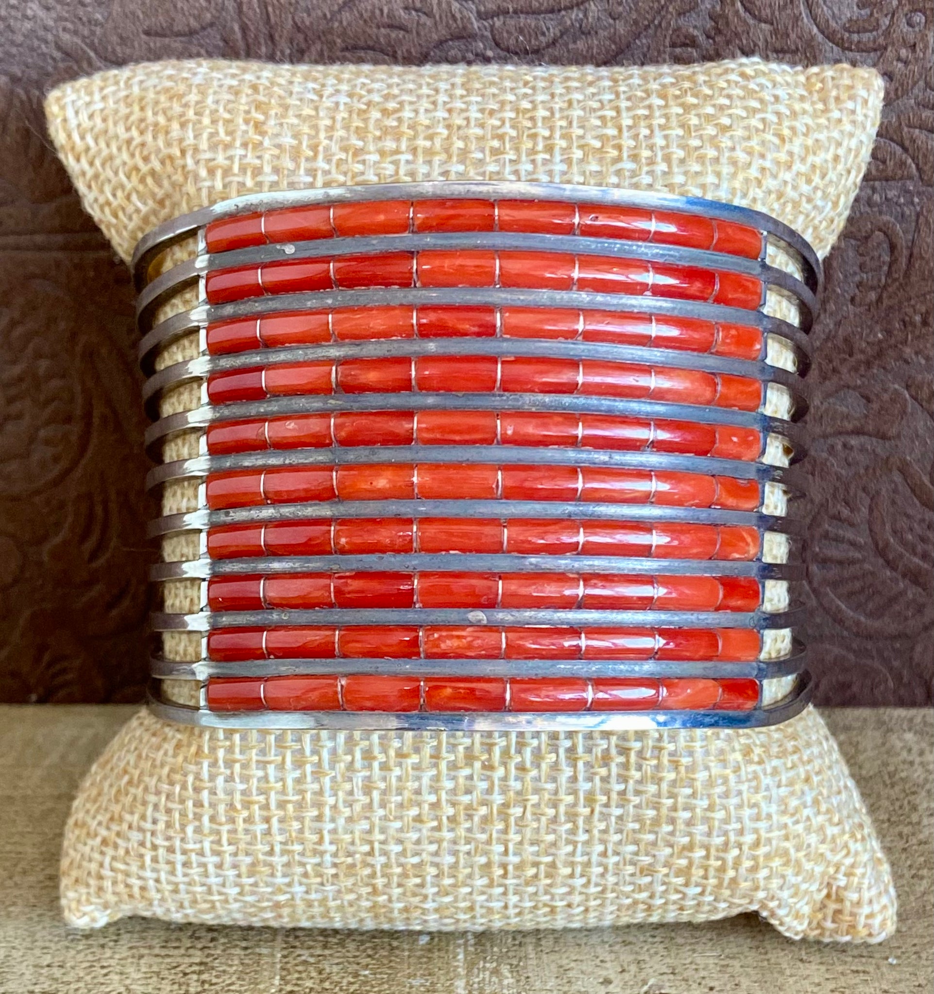 LT137 Zuni Coral Cuff