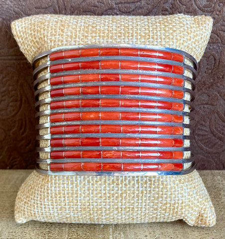 LT137 Zuni Coral Cuff