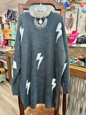 Lightning Knit Dress