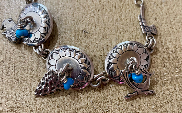 Sterling Silver Bracelet & Earring Set